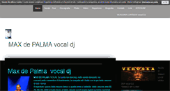 Desktop Screenshot of maxdepalma.com